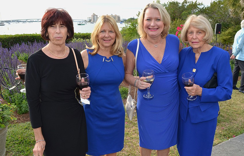Fran Collins, Marie Hoffman, Dawn Cafaro and Wanda Elder