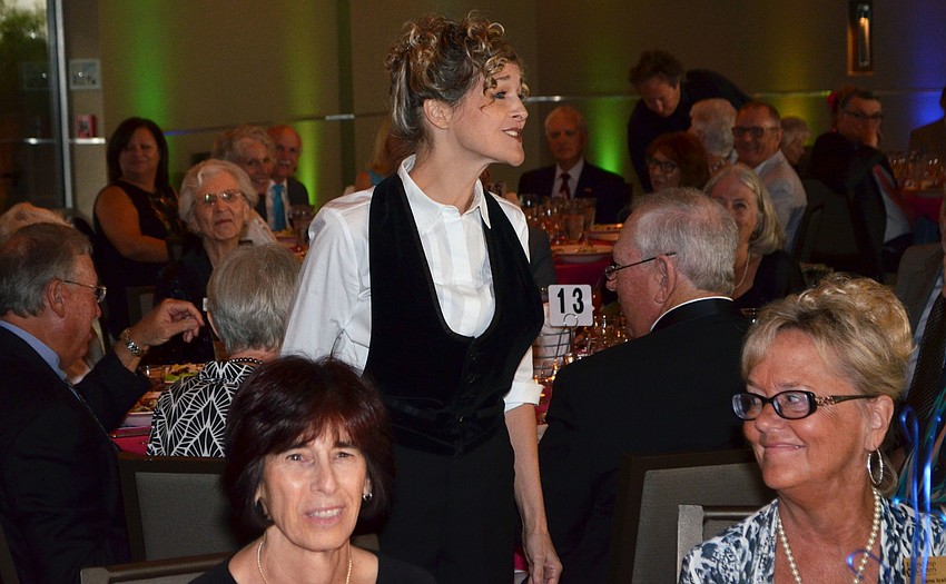 Wendy James Brown performs before dinner at Friendship Around the World on March 12 at Michael’s on the Bay.