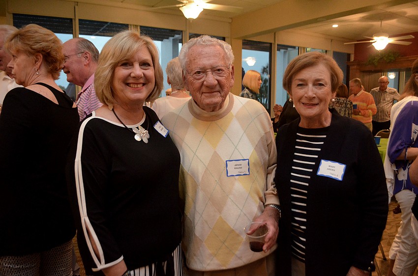 Linda Abramek, Abner Ragins and Mary Ahern