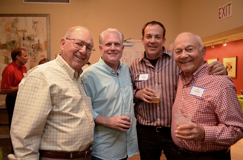 Jack Benmayor, Mike Kneep, Sid Friedman III and Sid Friedman