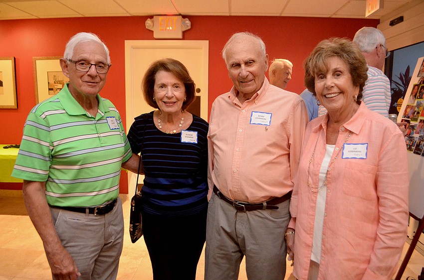 Rudy Bloom, Elenore Steinberg and Henry and Liz Sternberg