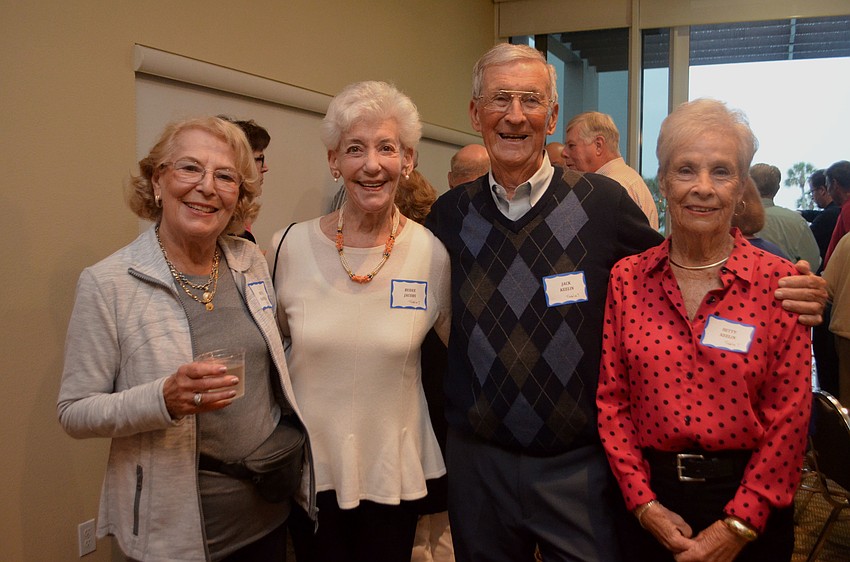 Ruth Sandler, Budee Jacobs and Jack and Betty Keelin