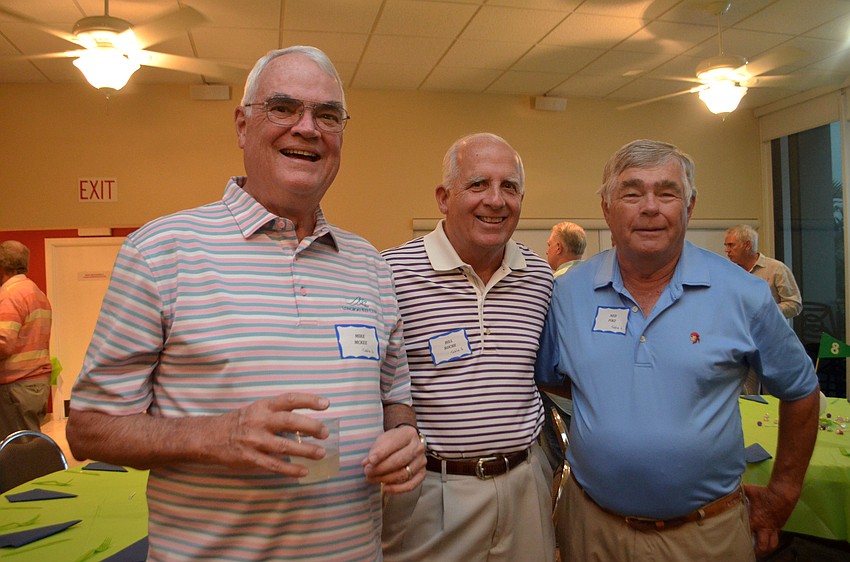 . Mike McKee, Bill Roche and Ned Pike