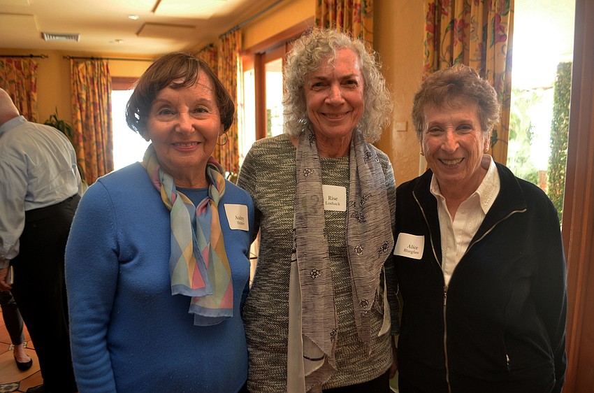 Audrey Heimler, Rise Loshack and Alice Blueglass