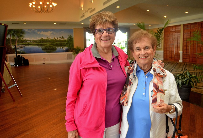 Hedria Saltzman and Joanie Cohen