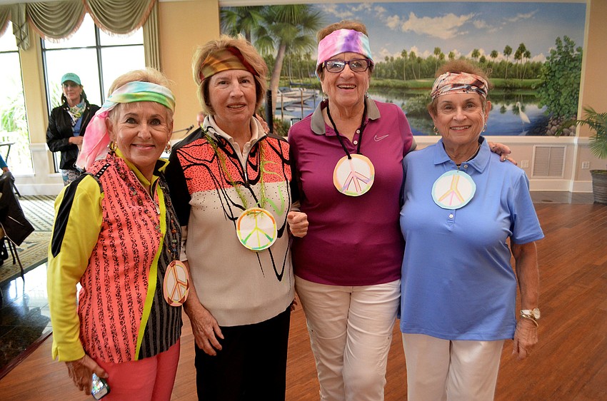 Bunny Skirboll, Judi Kersun, Hedria Saltzman and Joanie Cohen