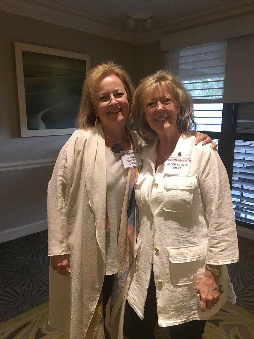 Luanne Benson and Joyce Newlin