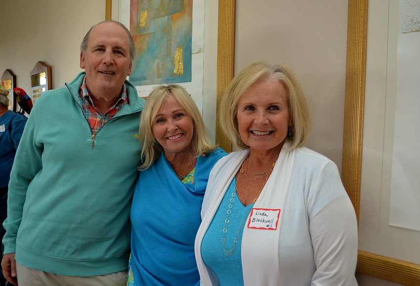 Alan and Eileen Goulder and Linda Blackwell