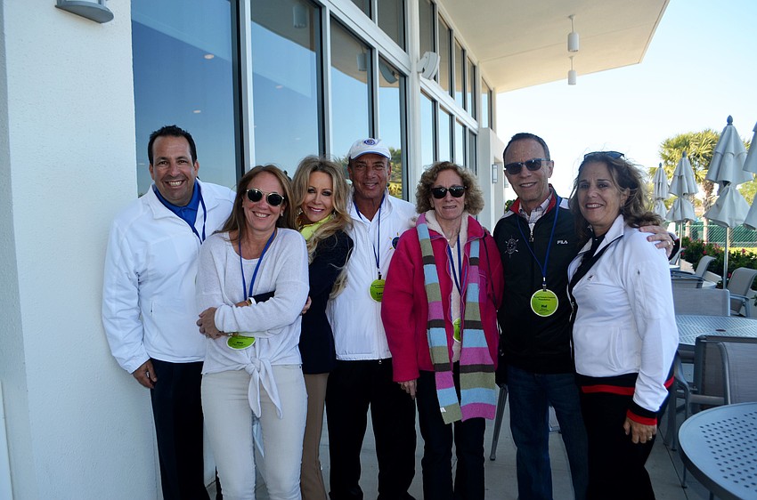 Vice President of Development Yoni Yair, Amy Hendricks, Mary Gratehouse, Larry Greenspon, Tracy and Hal Munter and Executive Vice President of Global Development Jacqueline Goldstein
