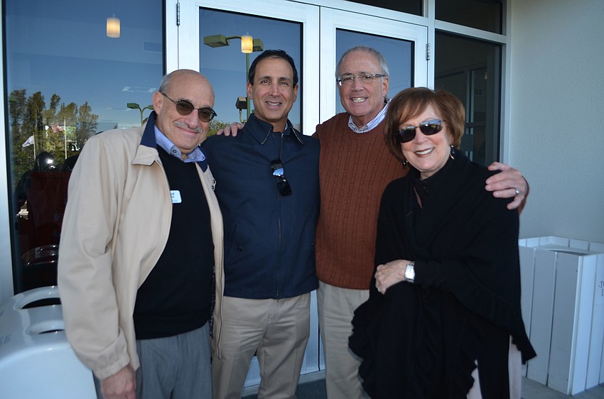 Howard Tevlowitz, Ian Howard and Randy and Susan Mallitz