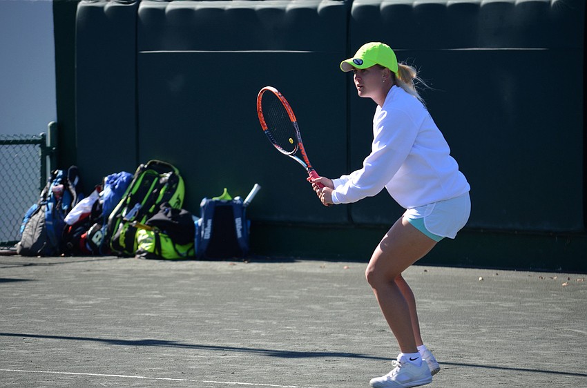 Alona, 20, said the people she has met in Florida have been warm toward her and the other players.