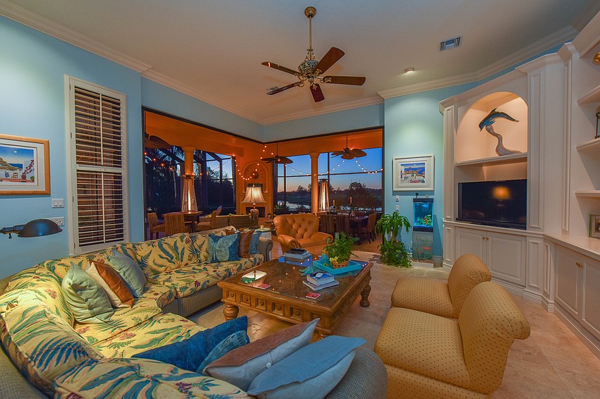 The family room is perfect for your family, and four others at the same time.