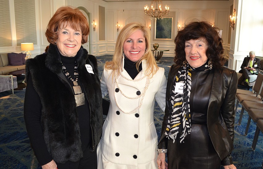 Anita Dunlap, Stephanie Church and Jane Seyfried