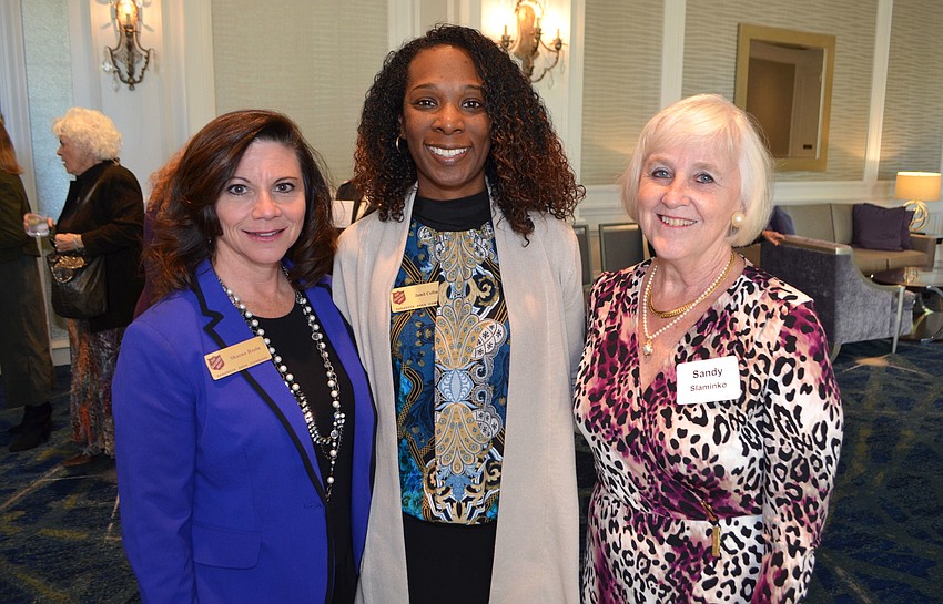 Sharna Rozin, Jamil Collins and Sandy Slaminko