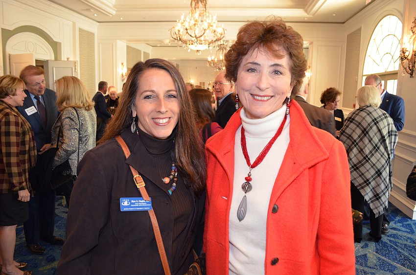 Elyse Chaplin and Barbara Brizdle