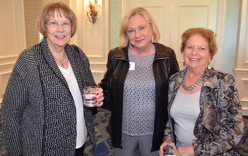 Leigh Perry, Kathy Kaplan and Helen Rayevich