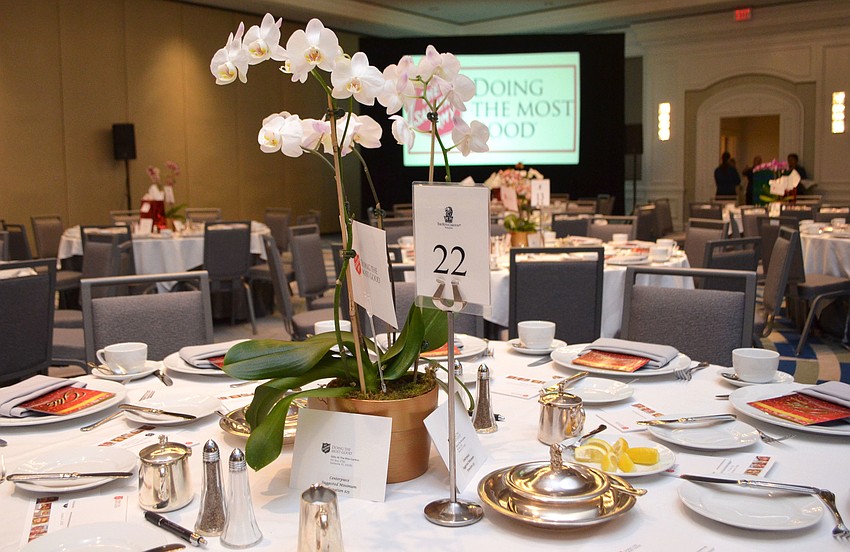 The annual Glitz at the Ritz Schoenbaum Humanitarian Award Luncheon was held on March 16 at The Ritz-Carlton, Sarasota.