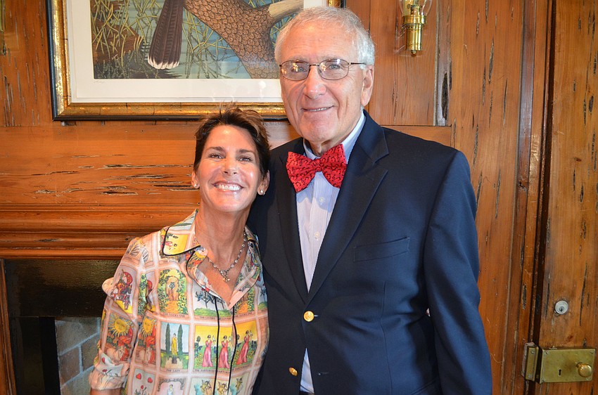 Co-Hosts Audrey Robbins and Harry Leopold