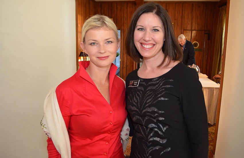 Sarasota Orchestra Music Director Anu Tali and Lauren Hersh