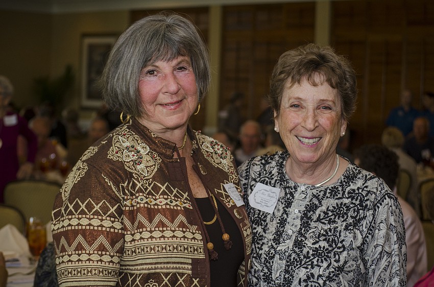 Jackie Salvino and Second Vice President Alice Blueglass