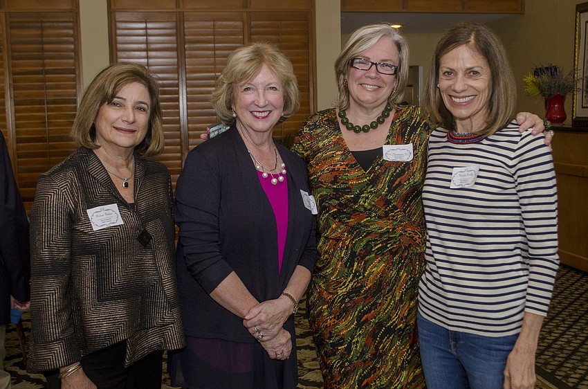 Helene Romine, Kay Burke, Vera Neumann - Wood, Marcia Scully