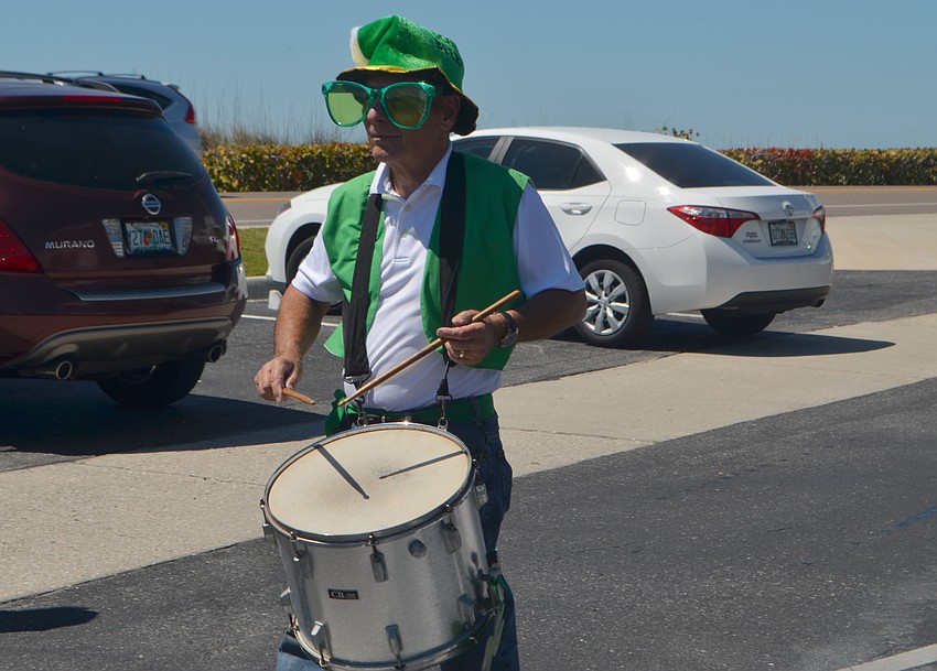Jim Kryway was one of the drummers for The Blarney Brunch