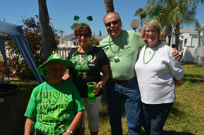 Janice Daughton, Carol Bauer, Randy Bauer, Judy Bauer
