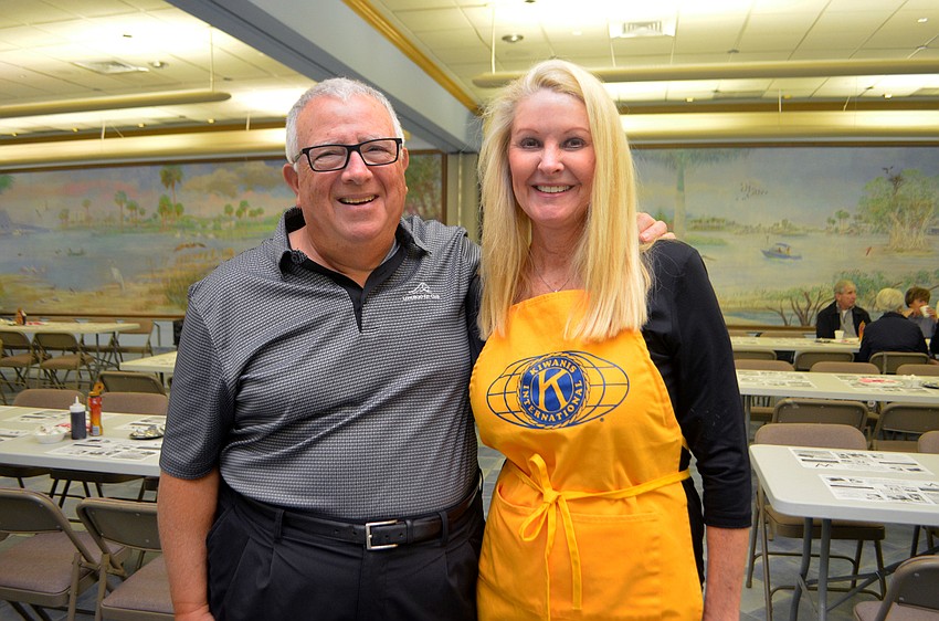 Mayor Terry Gans and Susan Phillips