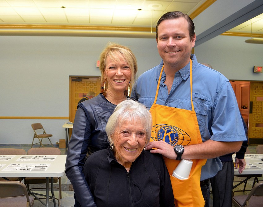 Sandy Buchanan, Pauline Cudnohufsky and James Buchanan