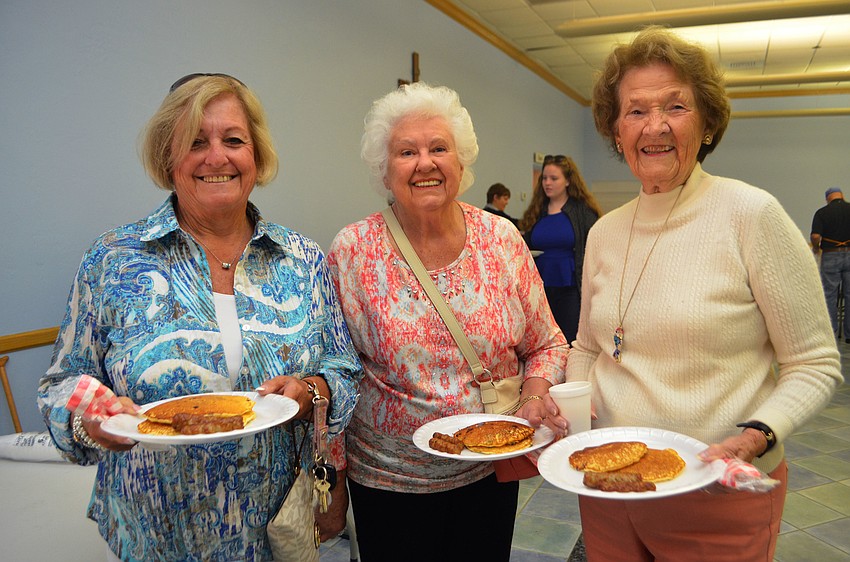 Nan Keating, Ida Locarmi and Lorena Noyes