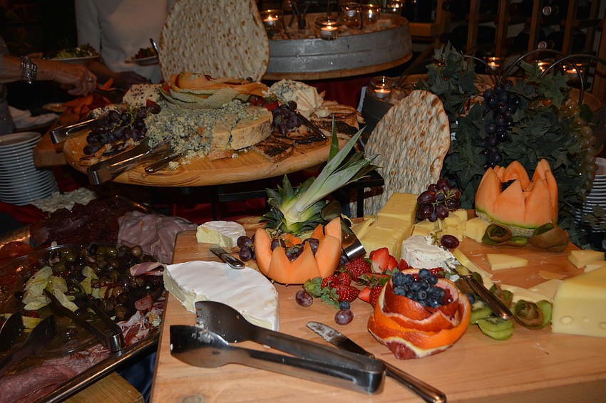 The food never stops coming at the Lakewood Ranch Community Fund gala.