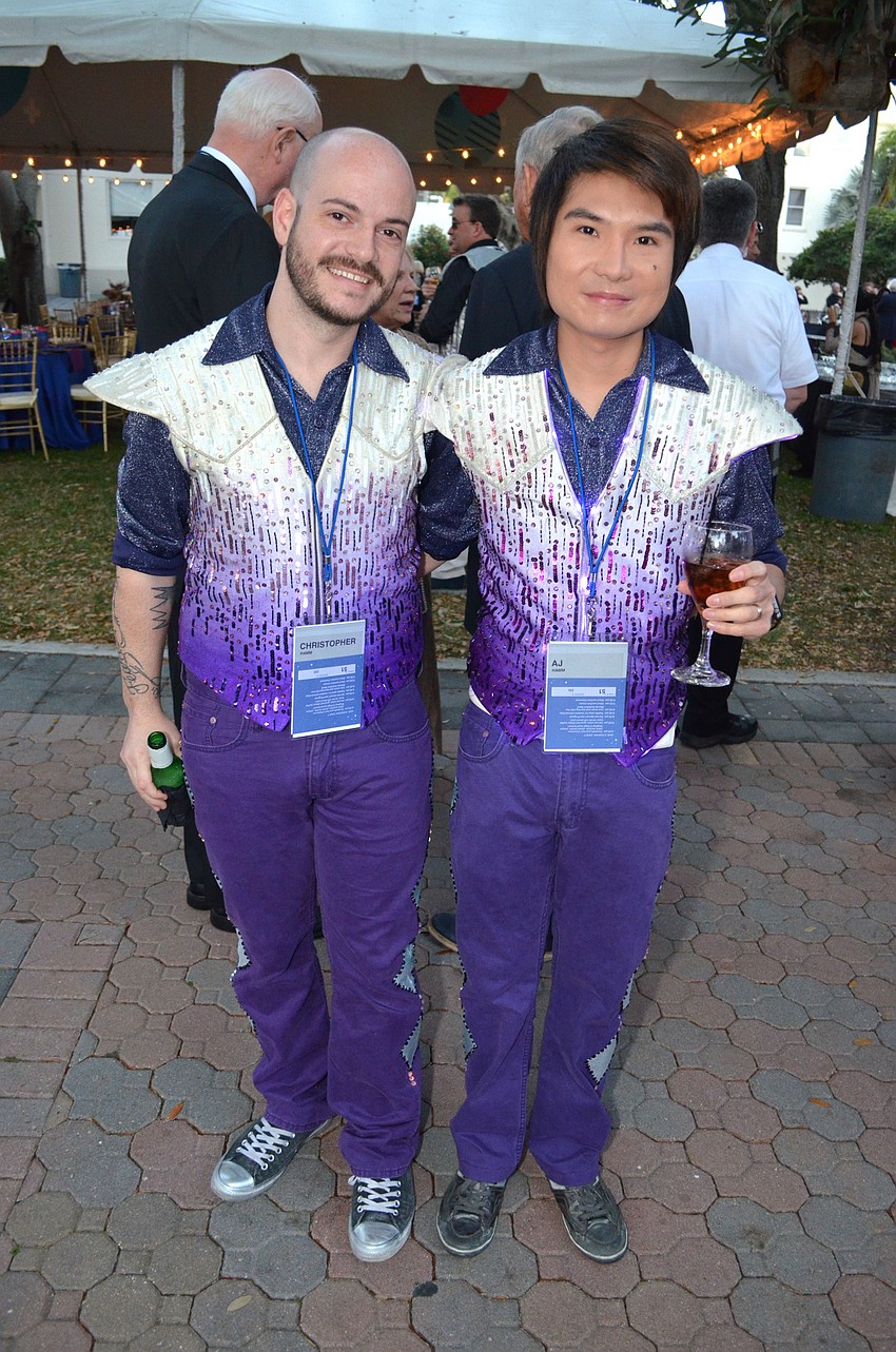 Christopher and AJ Hamm