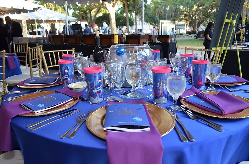 An Evening at the Avant-Garde was held on March 18 at Ringling College of Art and Design with the theme “Light Years Ahead.”