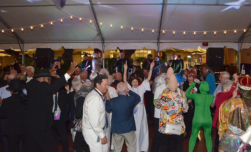 The Blonde Ambition Band performs at An Evening at the Avant-Garde on March 18 at Ringling College of Art and Design.