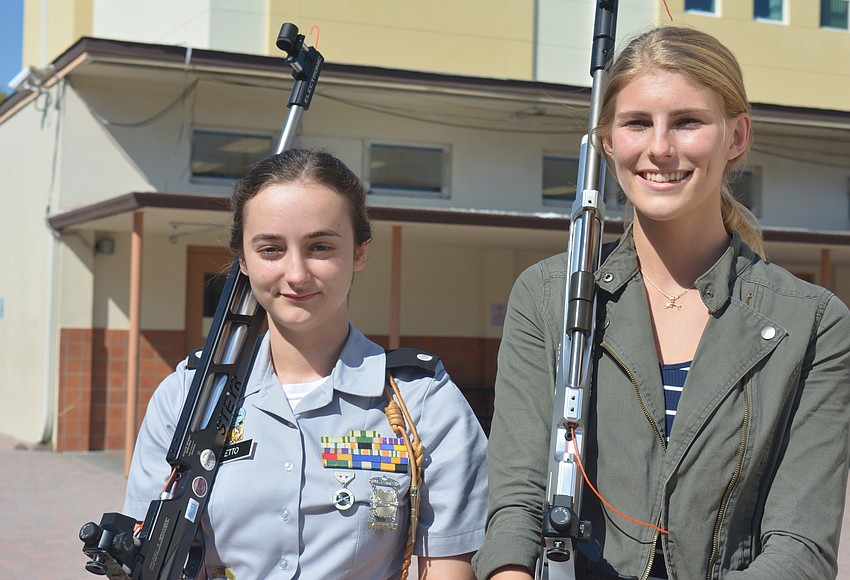 SMA juniors prepare for air rifle Junior Olympics Your Observer