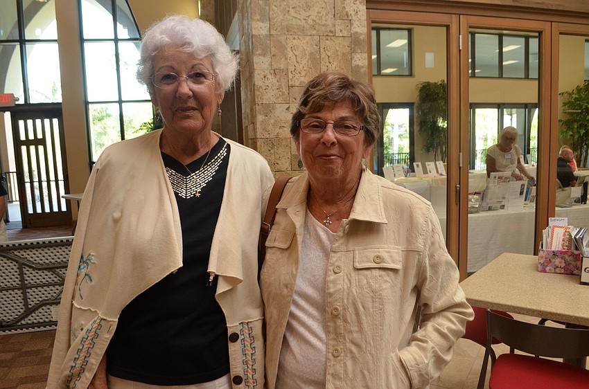 Carol Patschorke and Donna Wojack