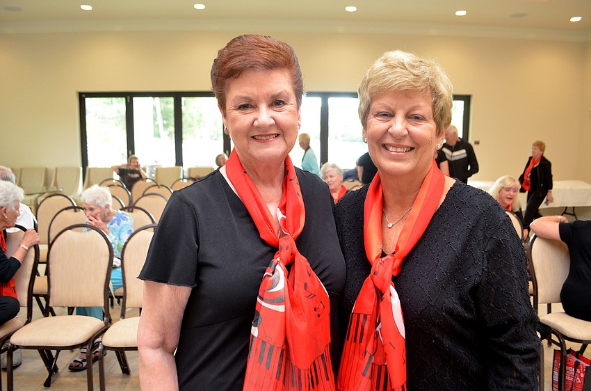 Carol Whitfield and Sue Rineldo
