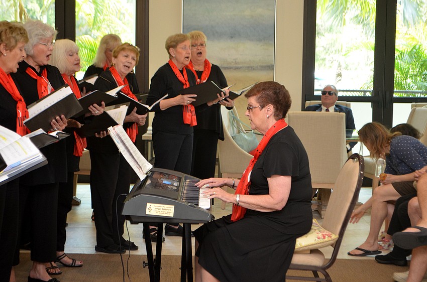 Carol Whitfield is the pianist for Key of Sea.