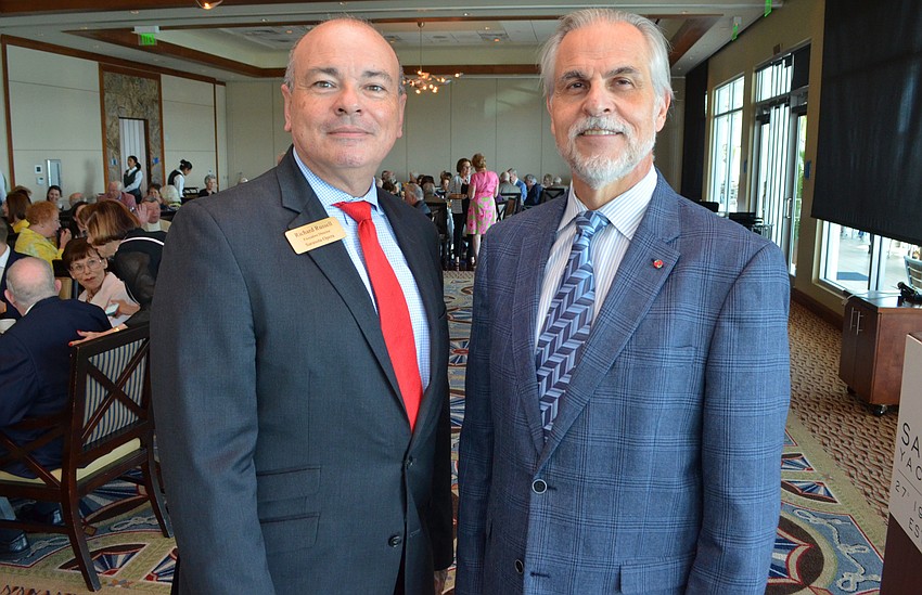 Sarasota Opera Executive Director Richard Russell and Sarasota Opera Artistic Director Victor DeRenzi