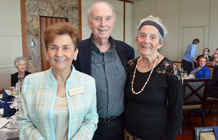 Elaine Krajenke Ellison, Jerry Cohn and Carol Bernhard