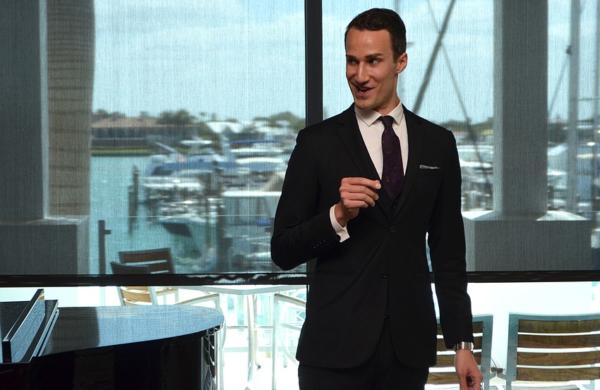 Award-winning bass Hans Tashjian performs at the Salute to the Stars Awards Luncheon on March 24 at Sarasota Yacht Club.