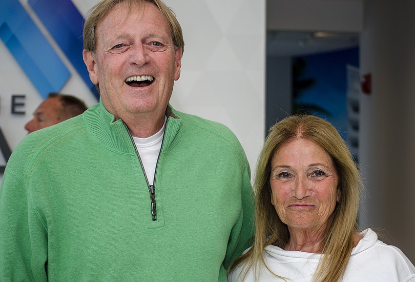 Danny Williams and Lucy Albert