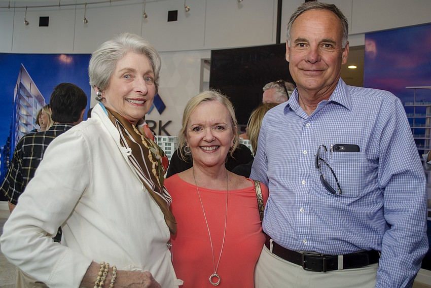 Michael Saunders & Company CEO Michael Saunders, Darla and Bill Furst