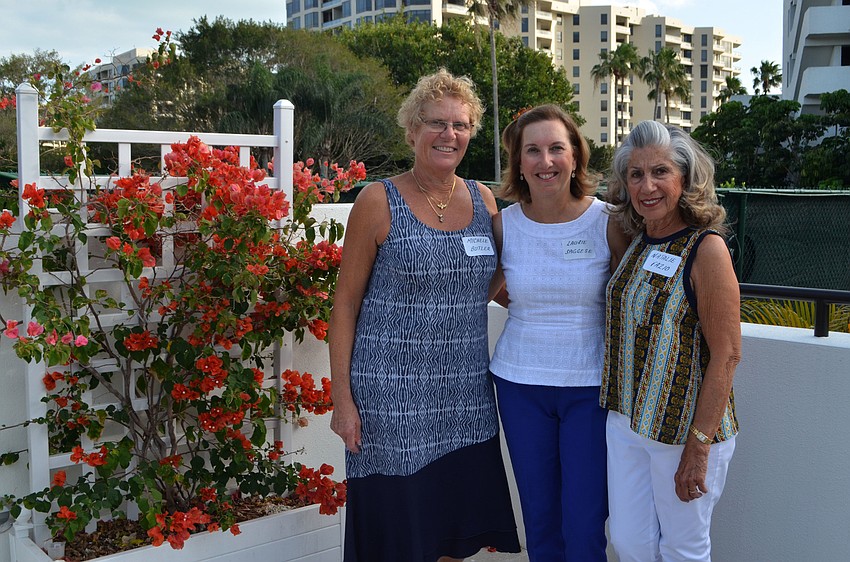 Michele Butler, Laurie Saggese and Natalie Fazio