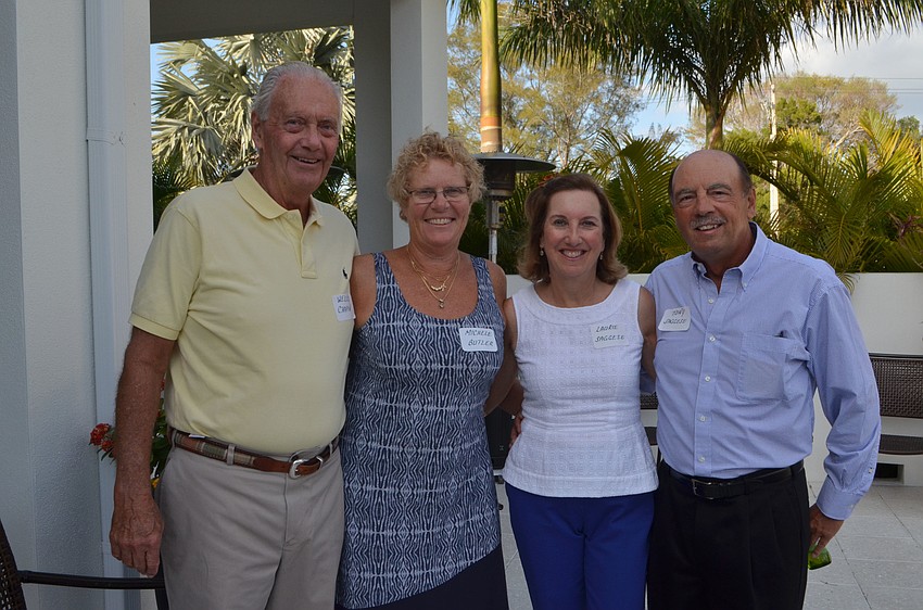 Wells Chapin, Michele Butler and Laurie and Tony Saggese