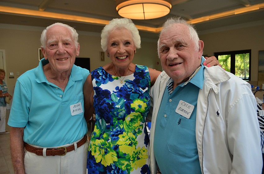 Bernie Ditchik and Betty and Cecil Burman