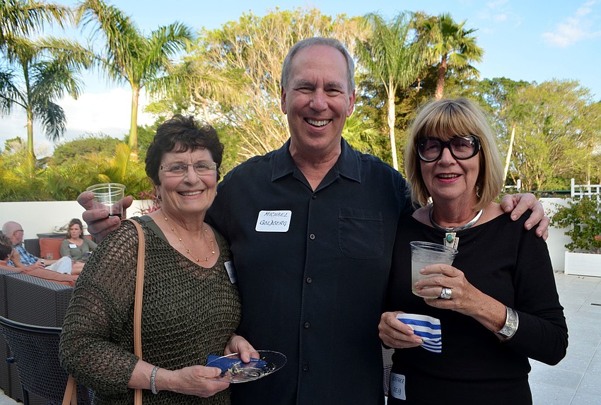 Diane and Michael Goldberg and Heather Reid