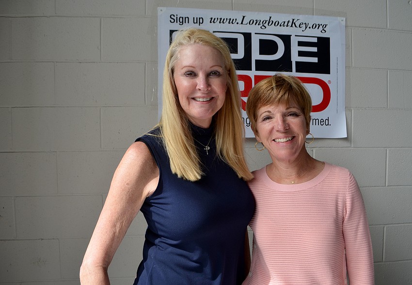 Susan Phillips and Patty Cooper