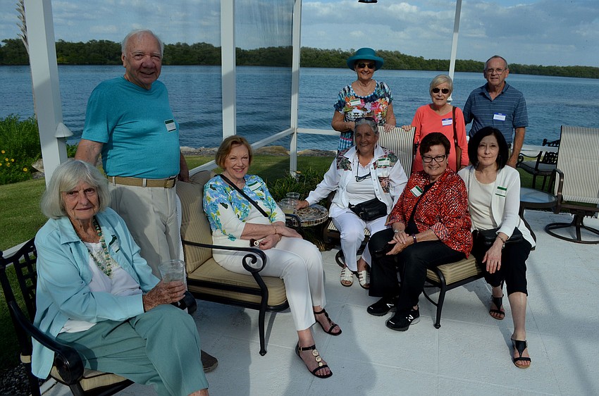 Sleep Lagoon residents gathered for their annual neighborhood party on March 25.