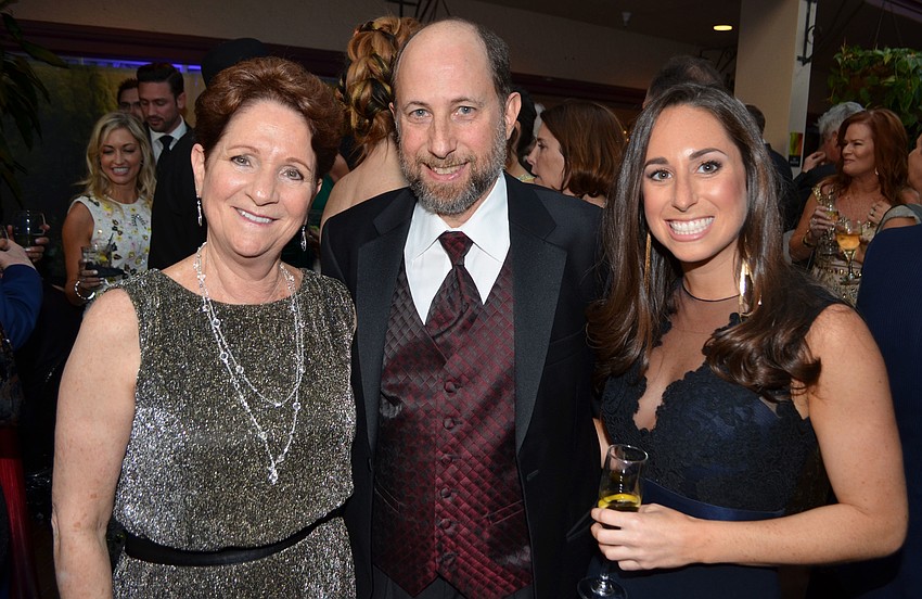 Co-Chairs Patti and David Wertheimer with their daughter, Co-Chairwoman Sarah Wertheimer